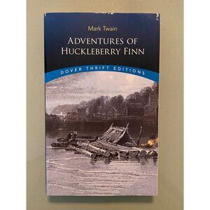 Mark Twains Adventures Of Huckleberry Finn - Dover Thrift Editions Paperback Boo